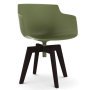 Flow Slim Color Oak stoel bruin, groen