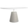 Rock table tafel wit 140