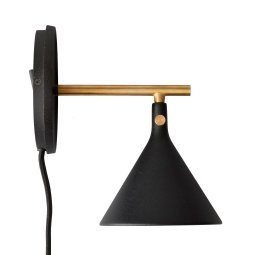 Cast Sconce wandlamp LED zwart