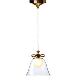 Bell hanglamp large Ø35 goud/transparant