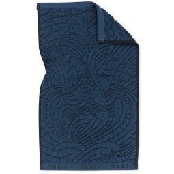 Dodo Pavone gastendoek 30x50 Indigo