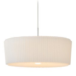 Plié Plissé hanglamp Ø60 wit