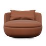 Bart Swivel fauteuil Spectrum Walnut 30093