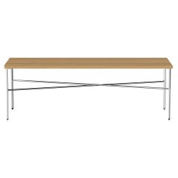 Inline salontafel 120x40 naturel eiken