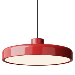 Lacquer hanglamp large rood