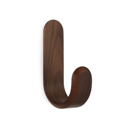 Curve Hook haak walnut