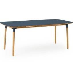 Form Table tafel blauw 200x95
