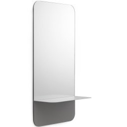 Horizon Vertical spiegel 40x80 grijs