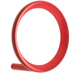 Loop haak Ø9.4 large red