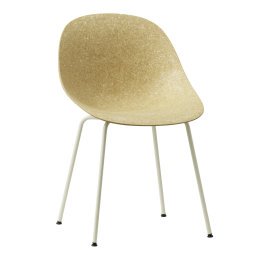 Mat Chair stoel Hemp Cream Steel