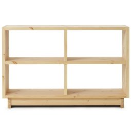 Plank boekenkast 123x80