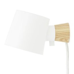 Rise wandlamp wit