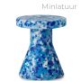 Bit Stool Cone miniatuur blauw
