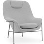 Drape High fauteuil stalen onderstel Hallingdal