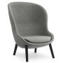 Hyg High Oak fauteuil MLF 26, zwart eiken onderstel