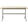 Kip bureau grey 150x80 pine