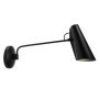 Birdy Swing wandlamp zwart