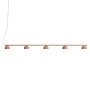 Blush Rail 5 hanglamp LED beige