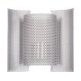 Butterfly Perforated wandlamp aluminium