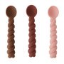 Mellow lepels set van 3 Nutmeg, Rose, Choko