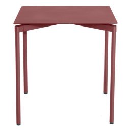 Fromme eettafel 70x70 Brown Red