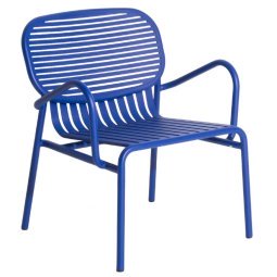 Week-end fauteuil blauw
