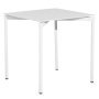 Fromme eettafel 70x70 White