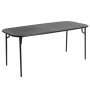 Week-end tuintafel 180x85 Black