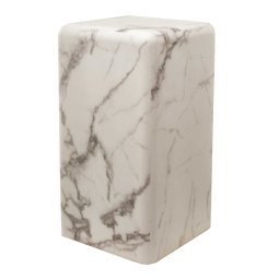 Pillar Marble pilaar small wit