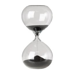 Tweedekansje - Sandglass Ball woondecoratie S black