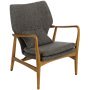 Chair Peggy fauteuil grijs