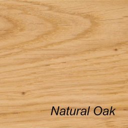 Crossings salontafel 80x80 met lectuurbak Natural Oak