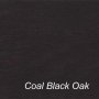Crossings salontafel 80x80 Coal Black Oak