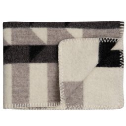 Kvam baby plaid 67x100 Greyscale