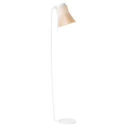 Petite 4610 vloerlamp wit/naturel berk