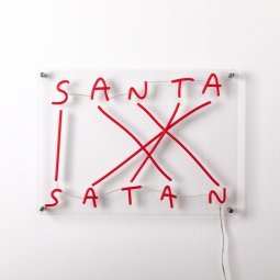 Connection wandlamp Santa-Satan