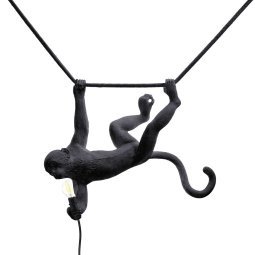 Monkey Swing Outdoor hanglamp zwart