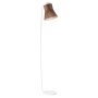 Petite 4610 vloerlamp wit/walnoot