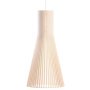 Secto 4200 hanglamp Ø30 naturel berk