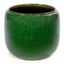 Glazed shades by Serax Costa bloempot small Ø18.5 green