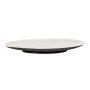 Ra tableware by Ann Demeulemeester onbijtbord Ø17,5 black/white