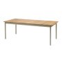 Pelagus tuintafel 214x90.5 light ivory