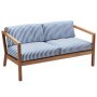 Virkelyst 2-zits loungebank Sea Blue Stripe