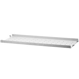 Metal shelf low edge galvanized 1-pack 58/20