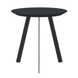 New Co coffee table 50 zwart onderstel, zwarte lak