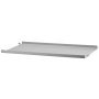 Metal shelf low edge 58x30 1-pack grijs