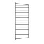 Wall side panel 1-pack 50 x 30 cm zwart