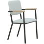 Co Armchair stoel met zwart frame Hallingdal 65 - 110