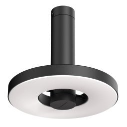 Beads plafond- en wandlamp Ø21.5 LED downlight install zwart