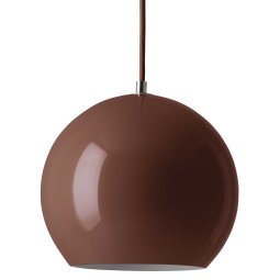 Topan VP6 hanglamp Ø21 roodbruin